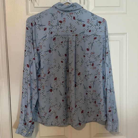 Frank and oak floral button button down shirt - Picture 2 of 2